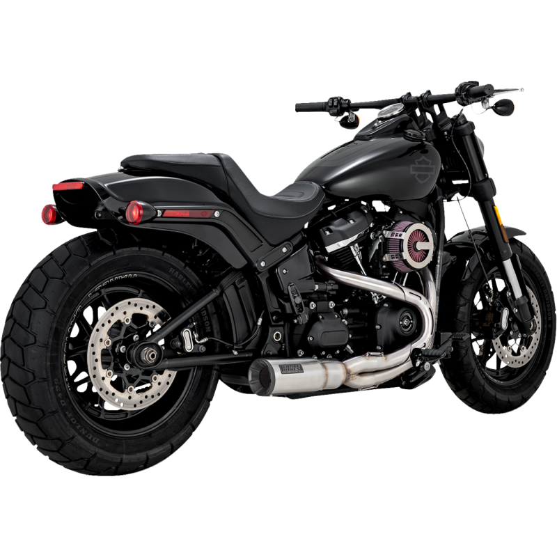 Hi-Output PCX 2-Into-1 Short Exhaust System - Brushed Stainless