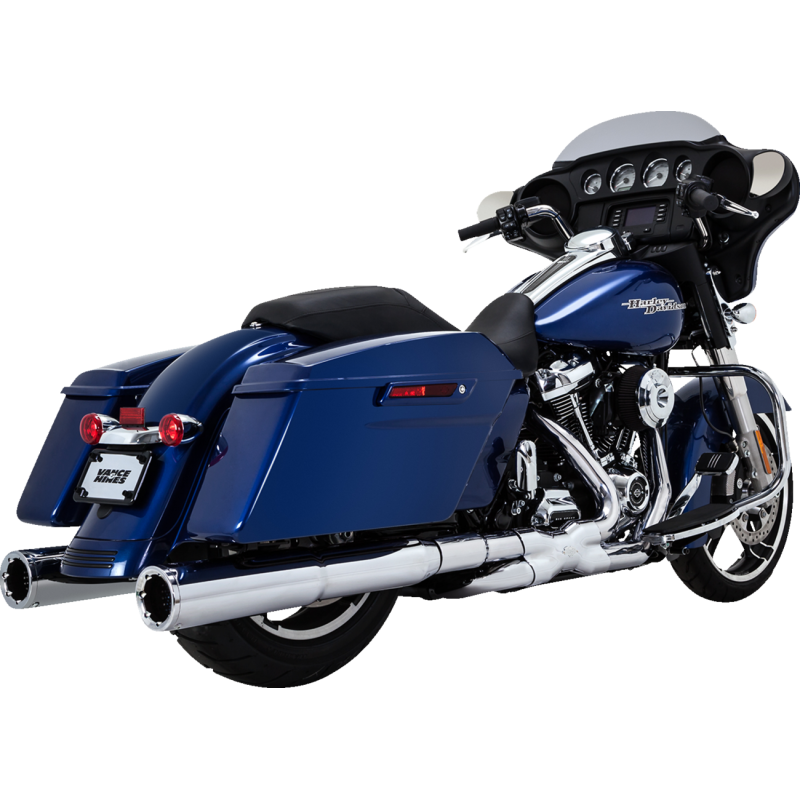 Power Duals PCX Header System - Chrome