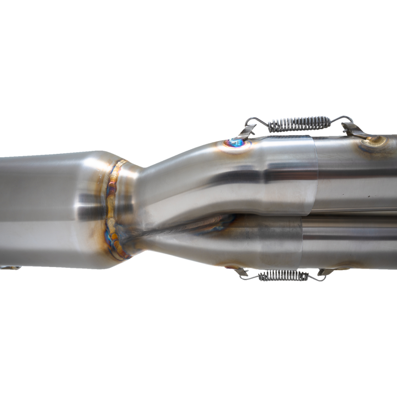 Hi-Output RR PCX 2-Into-1 Exhaust System - Brushed Works