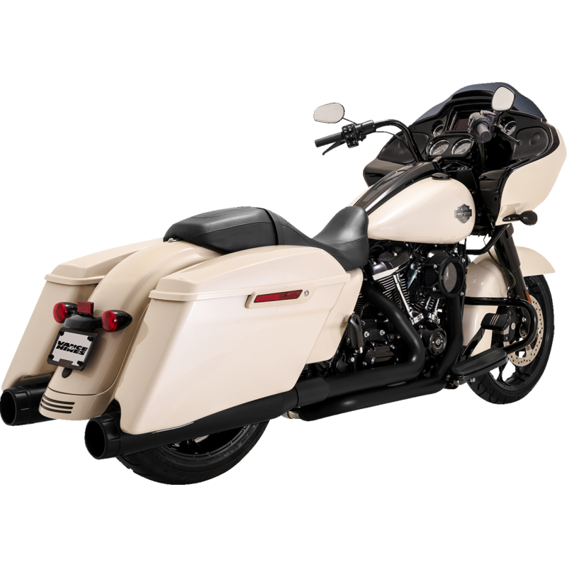 Dresser Duals PCX Header System - Matte Black Ceramic