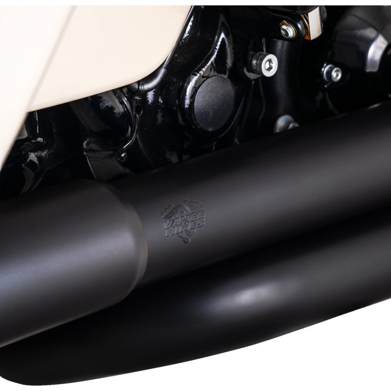 Dresser Duals PCX Header System - Matte Black Ceramic