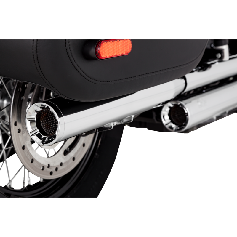 3” Eliminator 300 PCX Slip-On Mufflers - Chrome