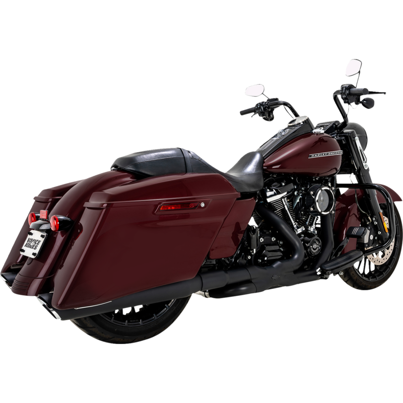 Vance & Hines Twin Slash Slip-On Mufflers - Black