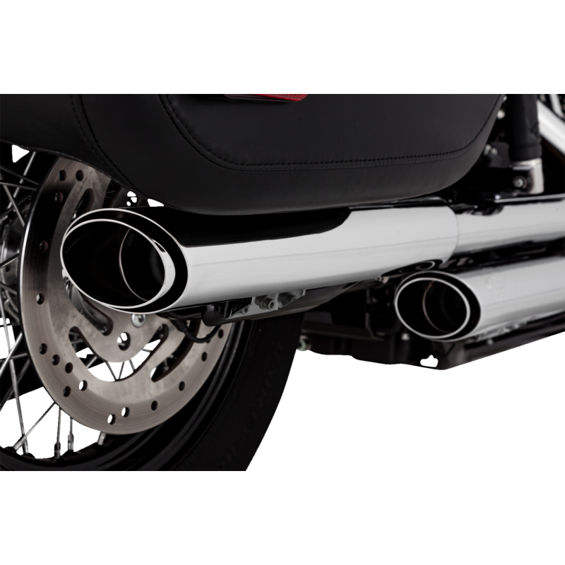 PCX Twin Slash Slip-On Muffler Chrome