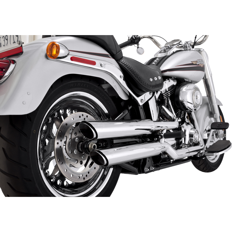 PCX Twin Slash Slip-On Muffler Chrome