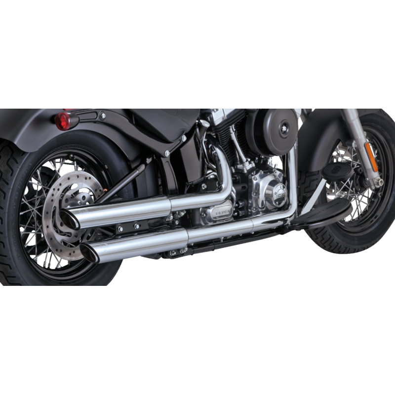 PCX Twin Slash Slip-On Muffler Chrome