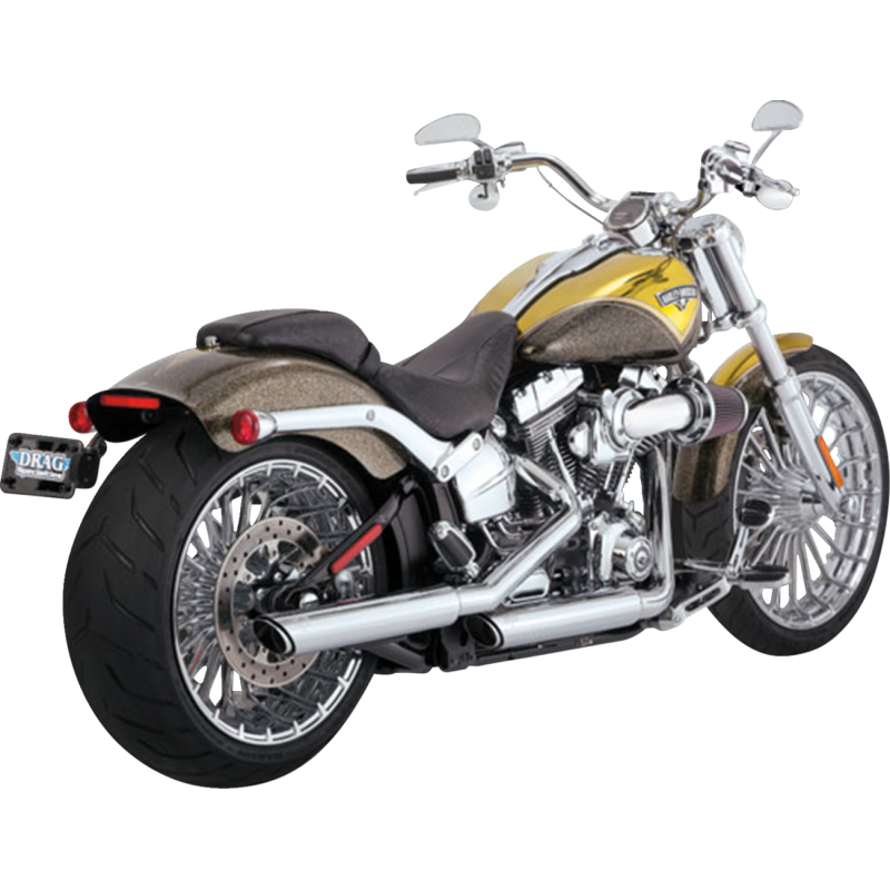 PCX Twin Slash Slip-On Muffler Chrome