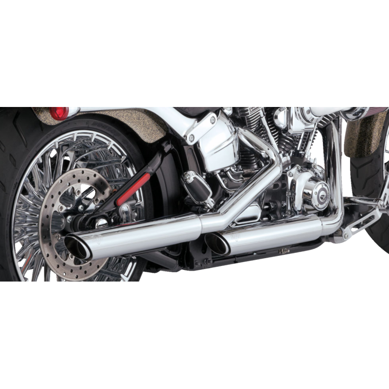 PCX Twin Slash Slip-On Muffler Chrome