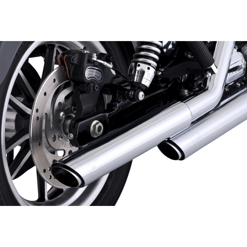 PCX Twin Slash Slip-On Muffler Chrome