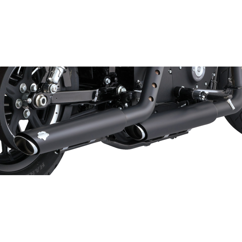 PCX Twin Slash Slip-On Muffler Black