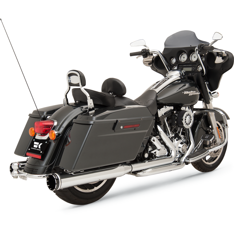 Chrome w/ Tracer Billet Tip End Caps