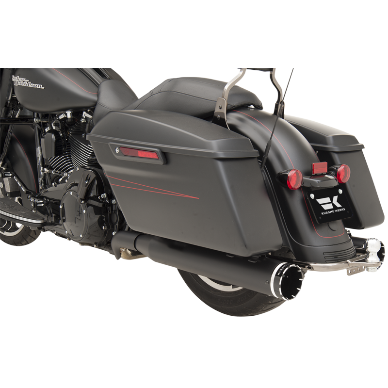 Black w/ Tracer Billet Tip End Caps