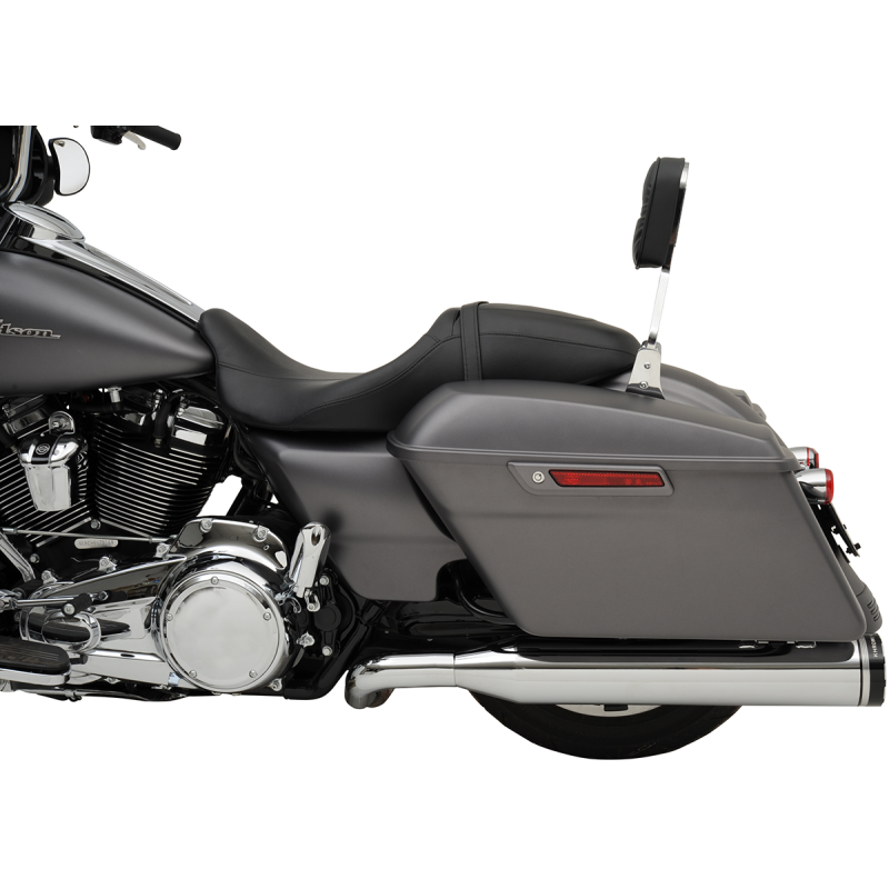 Chrome w/ Tracer Billet Tip End Caps