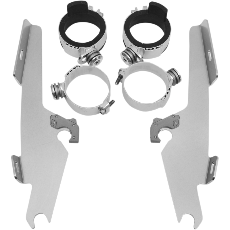 Trigger-Lock Mount Kit Polished for Yamaha XV650 V-Star Classic 98-15