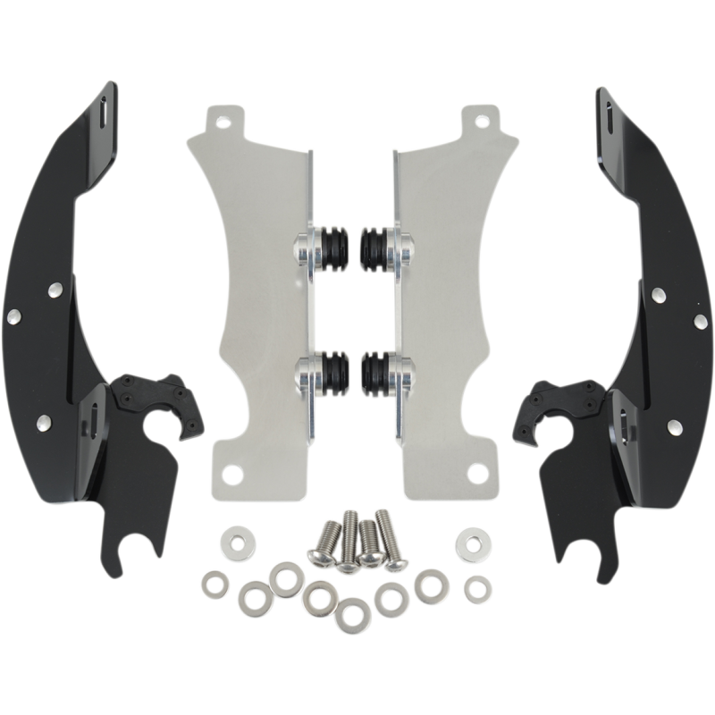 Trigger-Lock Mount Kit Black for Yamaha XV950/R-Spec Bolt 13-15