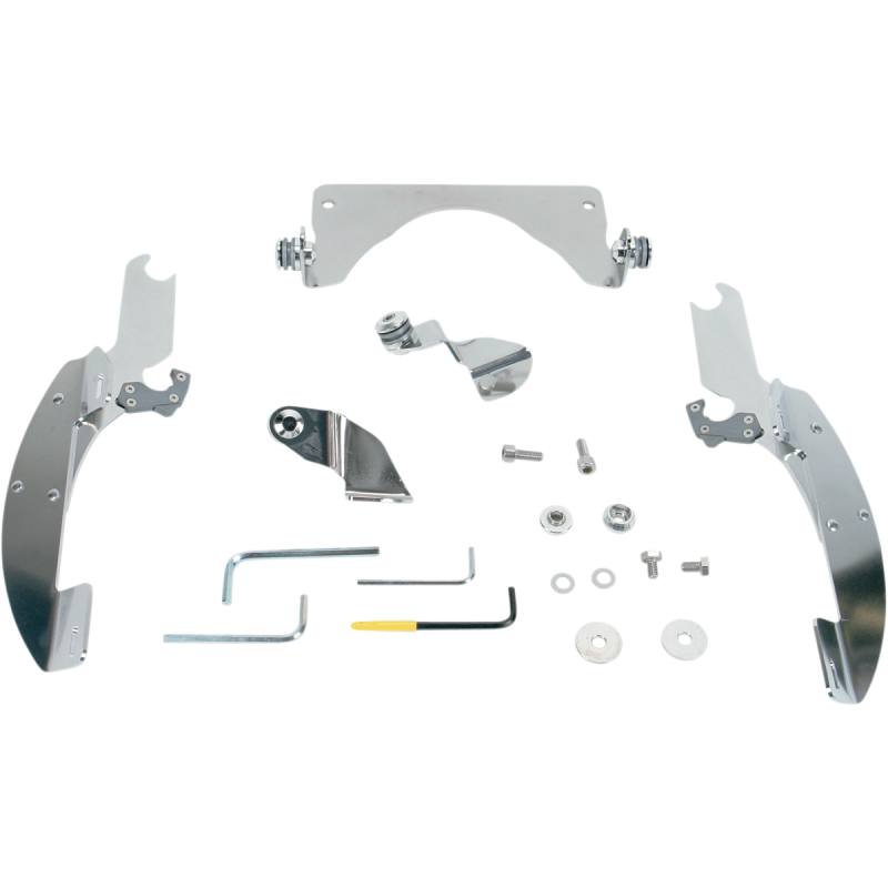 Trigger-Lock Mount Kit Polished for Suzuki C90/T Boulevard 05-09