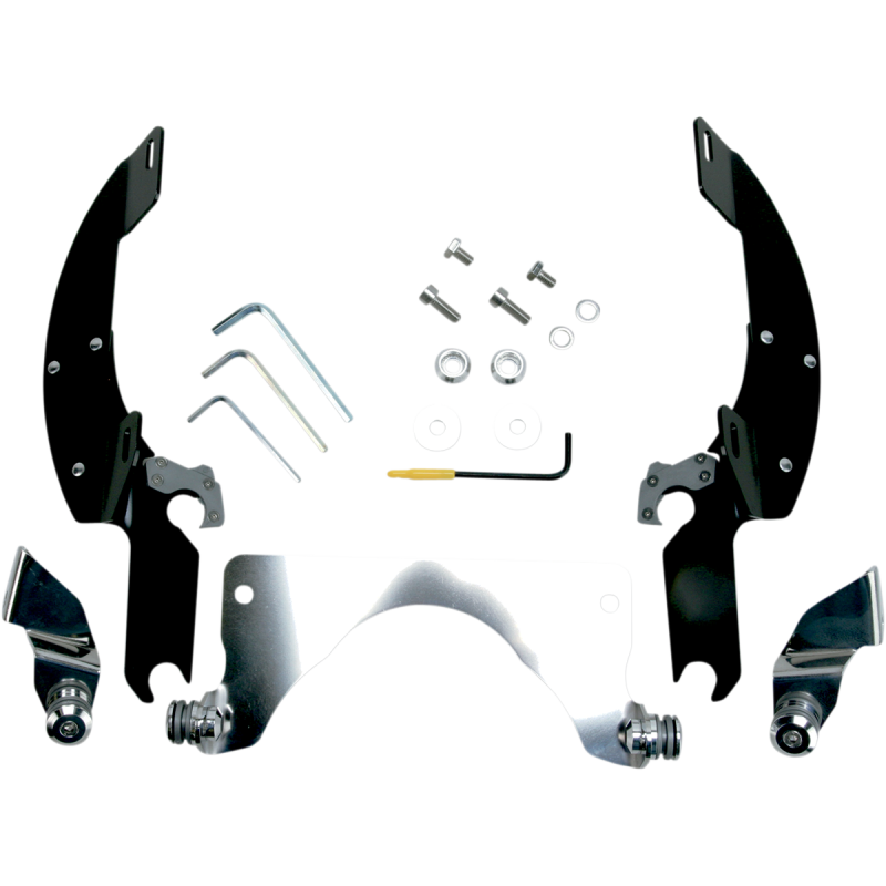 Trigger-Lock Mount Kit Black for Suzuki C90/T Boulevard 05-09