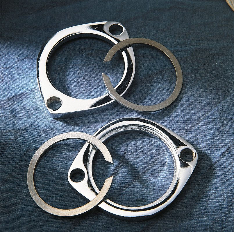 Standard Exhaust Flange Kit Chrome