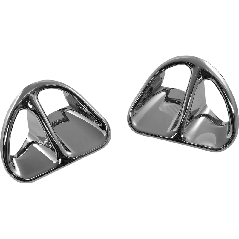Show Chrome Fairing Air Intake Accent Grilles