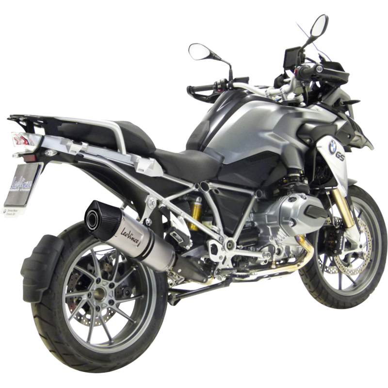 LV One EVO Slip-On, Stainless steel, BMW R 1200 GS 13-16