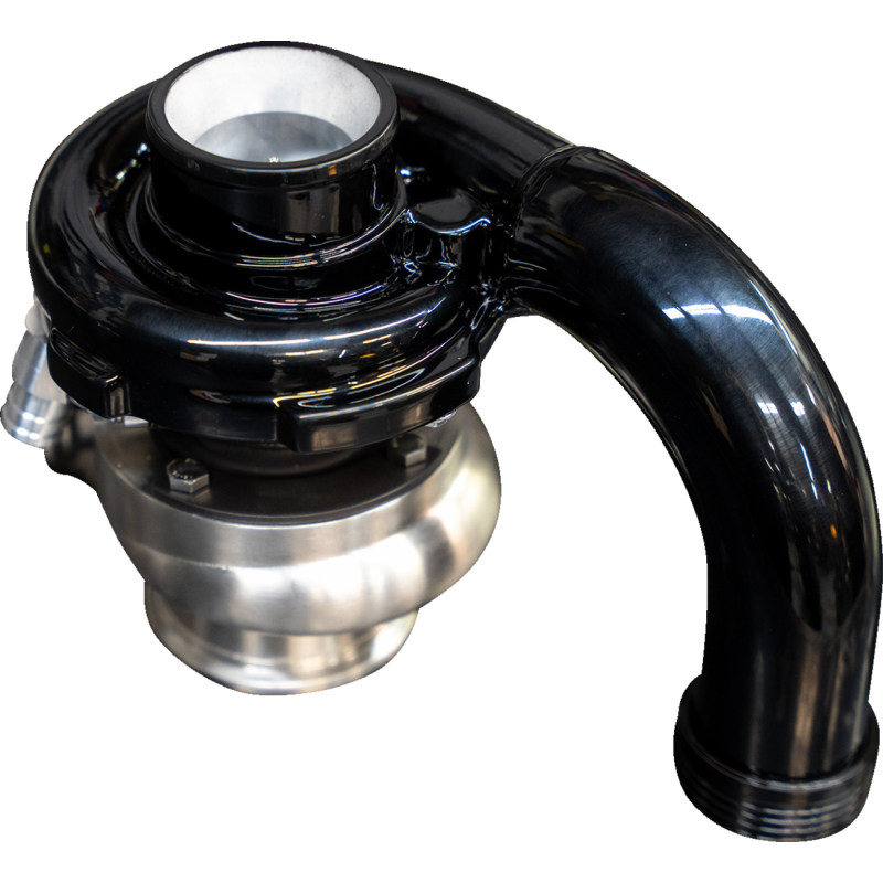 Tornado Turbo Kit - Black / Brushed Stainless Exhaust