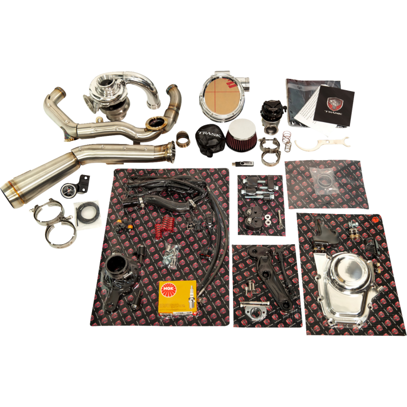 Tornado Turbo Kit - Polished w/ brushed stainless exhaust