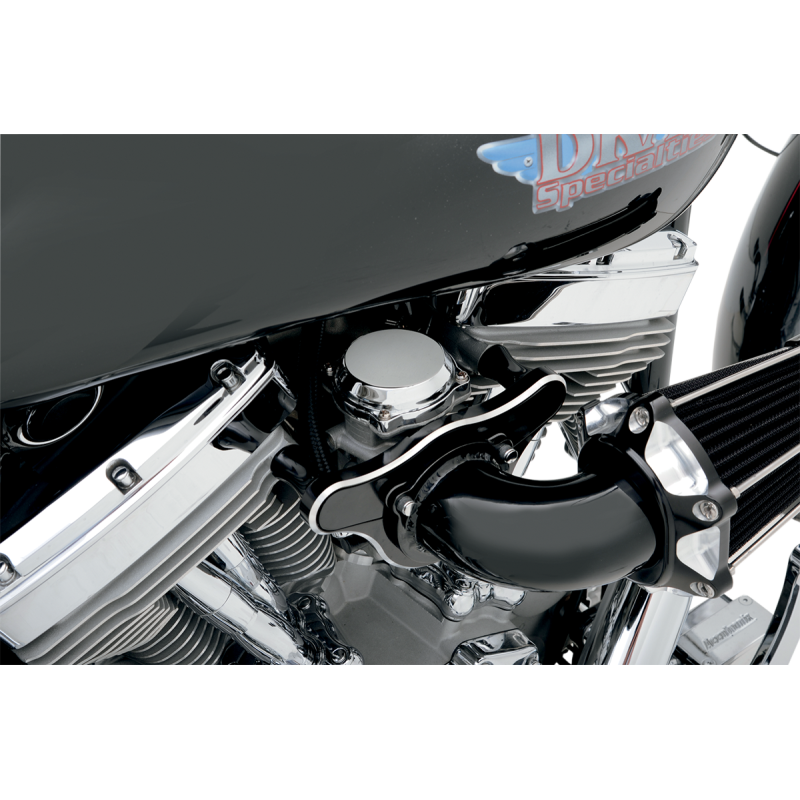 Drag Specialties Smooth Chrome CV Carb Top Cover