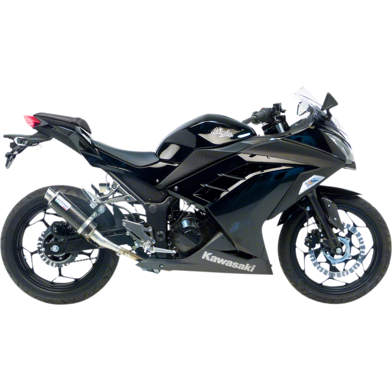 GP Corsa Matte Slip-On for Kawasaki Z300/ABS 15-16