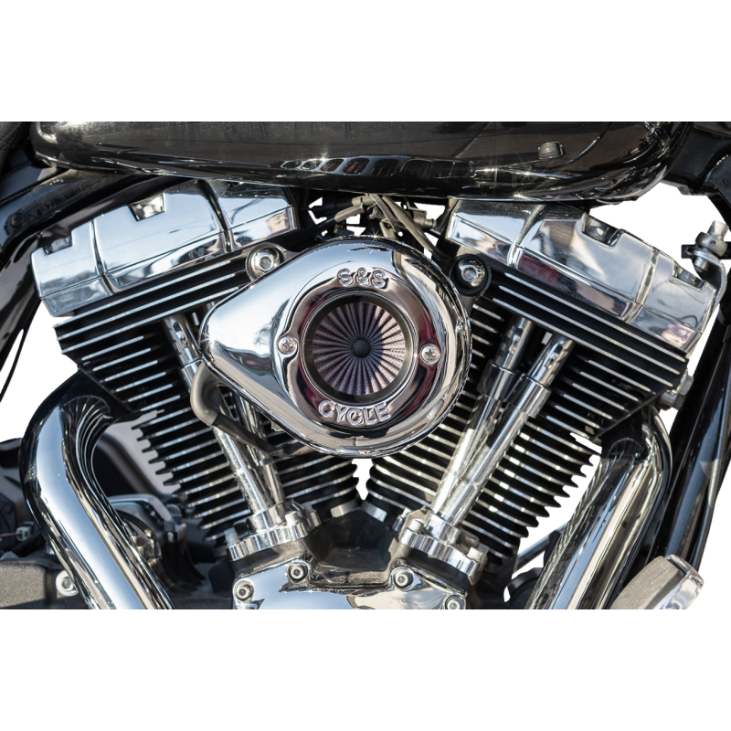Air Stinger Kit with Teardrop Cover (Chrome) for Touring/Softail