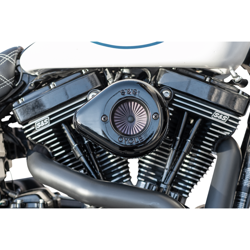 Air Stinger Kit with Teardrop Cover (Gloss Black) for Touring/Softail