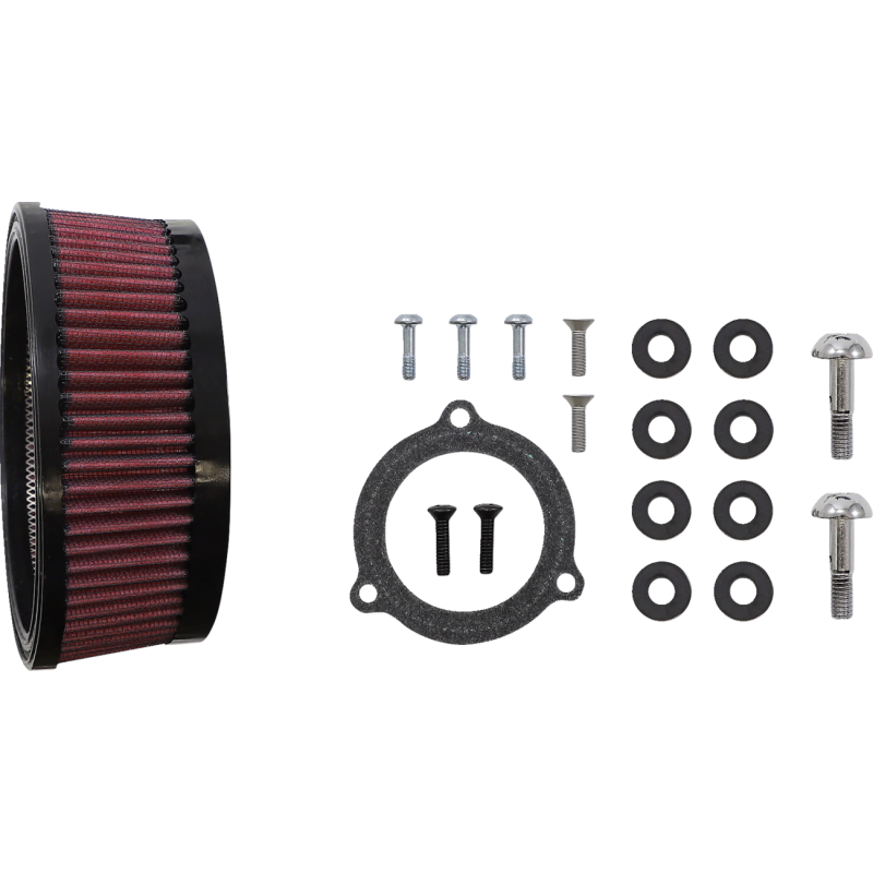 Air Stinger Kit with Teardrop Cover (Gloss Black) for Touring/Softail