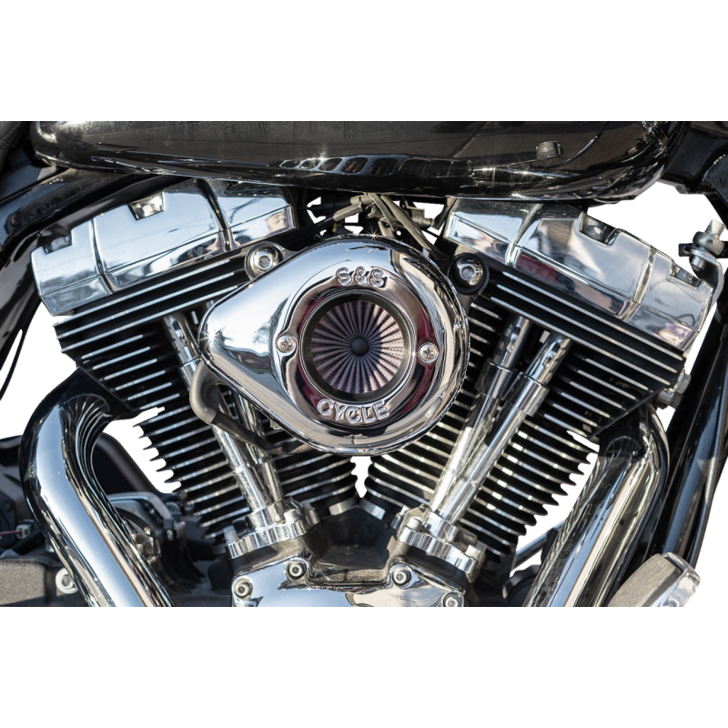 Air Stinger Kit with Teardrop Cover (Chrome) for Twin Cam