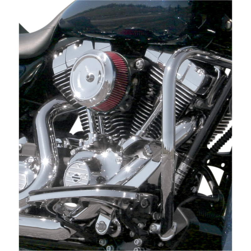 S&S Cycle Stealth Air Cleaner Cover - Bobber dish, chrome