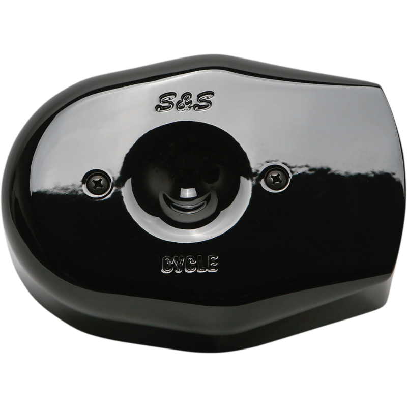 S&S Cycle Stealth Air Cleaner Cover - Tribute, gloss black