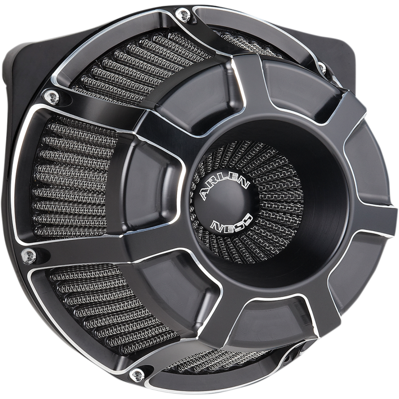 Inverted Series Beveled Black Anodized