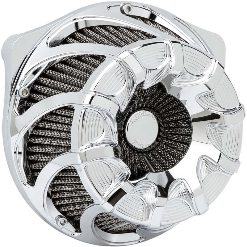 Arlen Ness Inverted Series Air Cleaner Kit - Drift, chrome