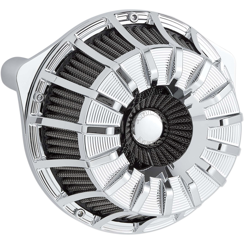 Arlen Ness Inverted Series Air Cleaner Kit - 15-Spoke, chrome