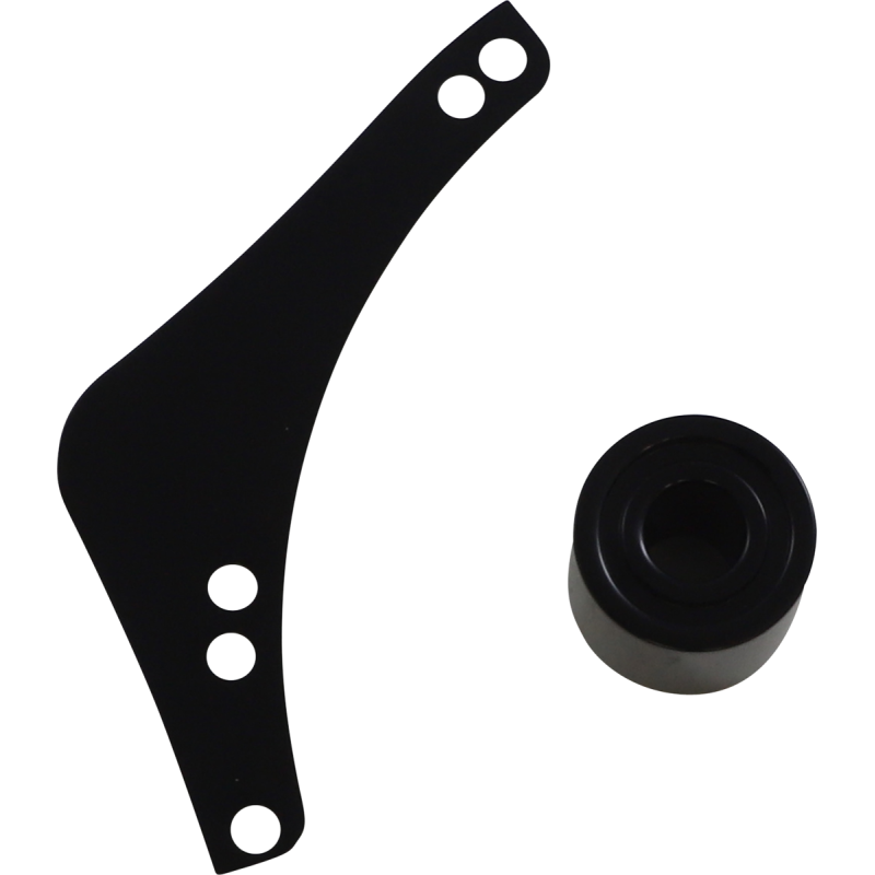 Left Replacement Breather Bolt Cover Plate (Black)