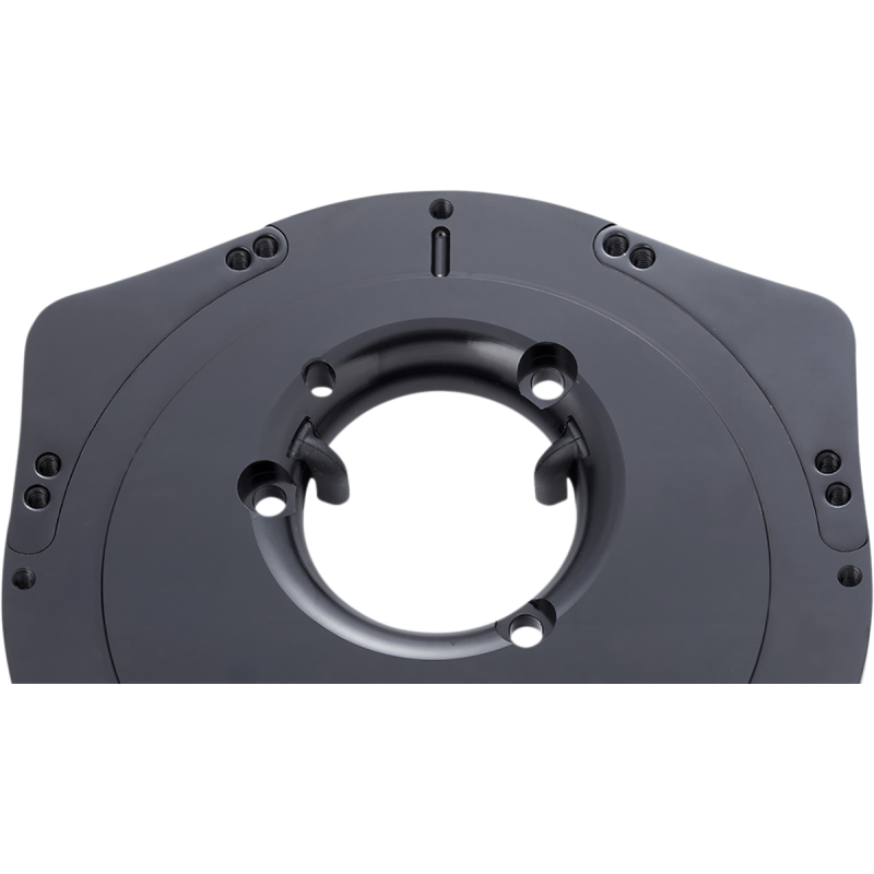 Left Replacement Breather Bolt Cover Plate (Black)