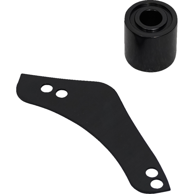 Right Replacement Breather Bolt Cover Plate (Black)