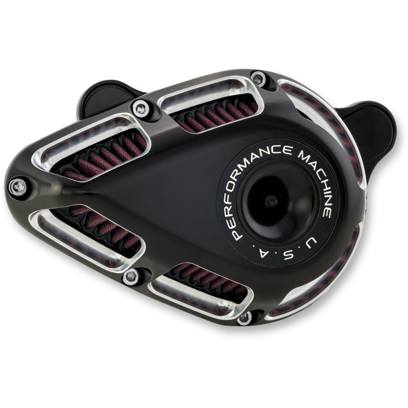 Performance Machine Jet Air Cleaner, Contrast Cut