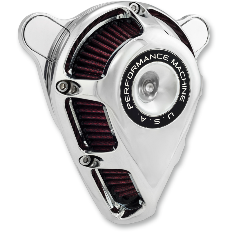 Performance Machine Jet Air Cleaner, Chrome