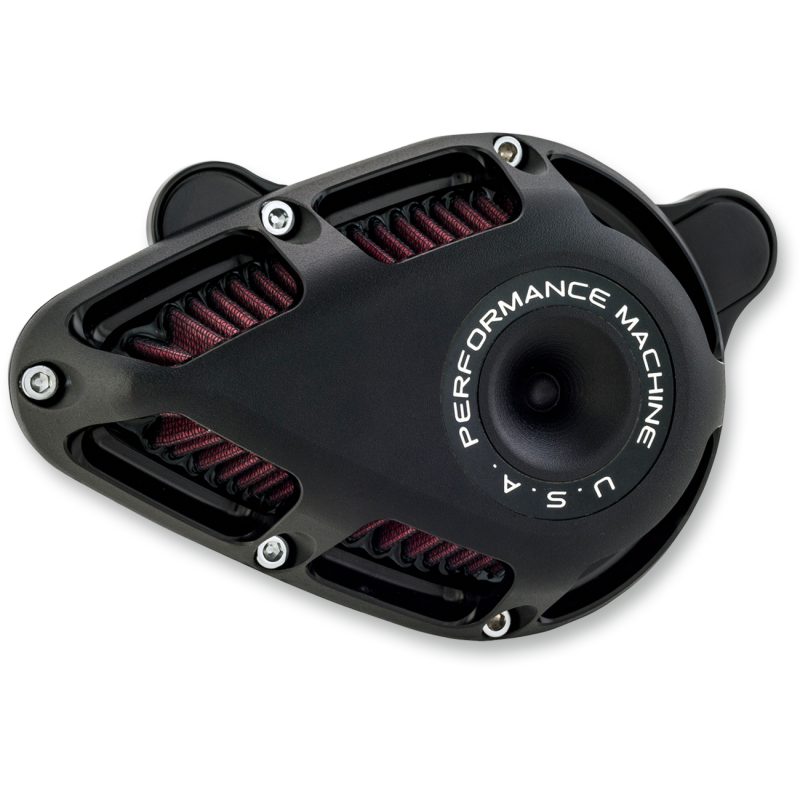 Performance Machine Jet Air Cleaner, Black Ops