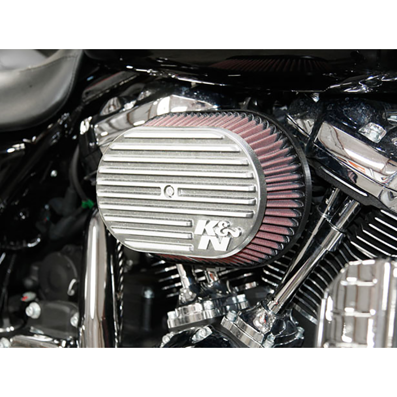 Street Metal Air Intake System - Side Draft Silver