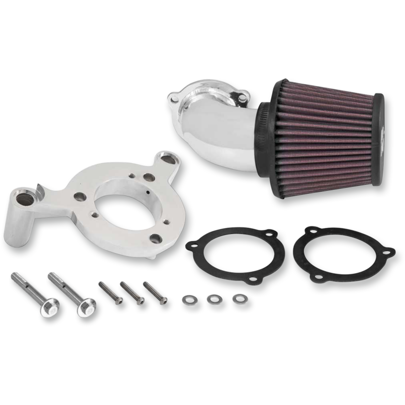 K&N Aircharger Intake Systems w/ Mandrel-Bent Aluminum Intake Tubes