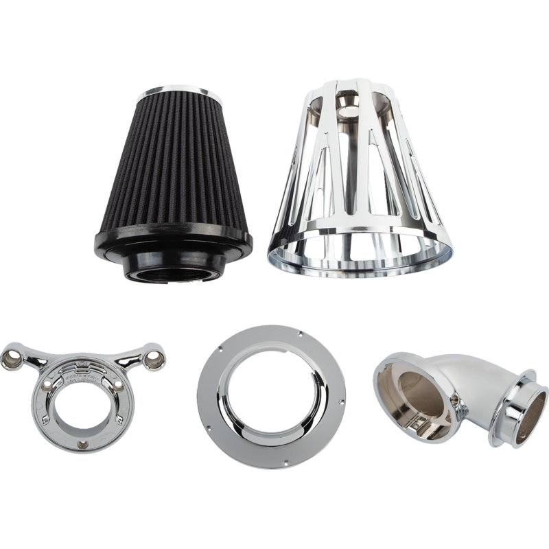 Monster Sucker Air Cleaner Kit - CrossFire, Chrome