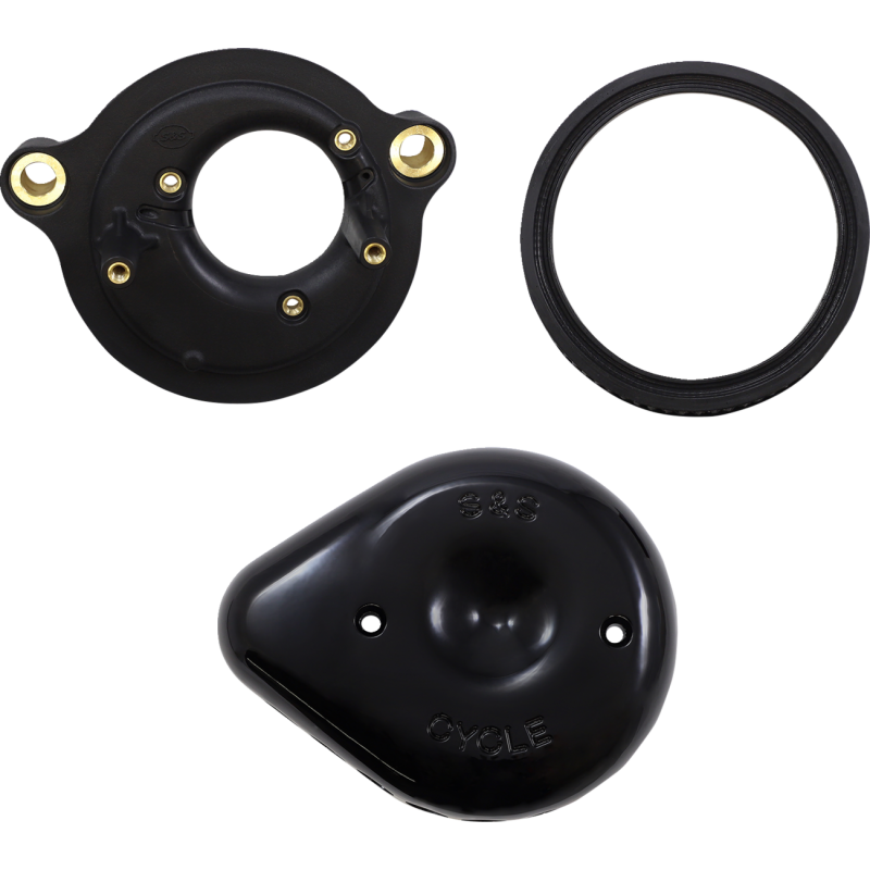 Mini Teardrop Stealth Air Cleaner Kit - Gloss black