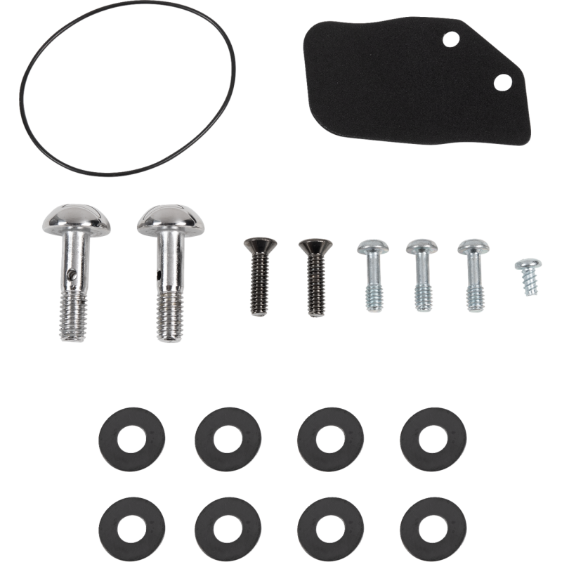 Mini Teardrop Stealth Air Cleaner Kit - Lava chrome