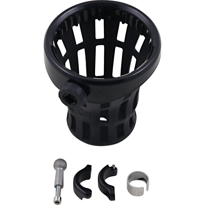 Big Ass Drink Holder with 7/8" or 1" Mount, Black