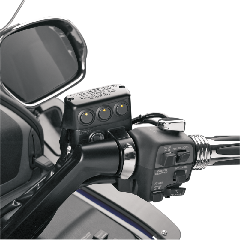 LED Switch Block Assembly, Clutch-side, Matte Black